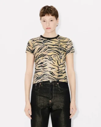 Pamuklu ‘Kenzo Tiger’ Gömlek