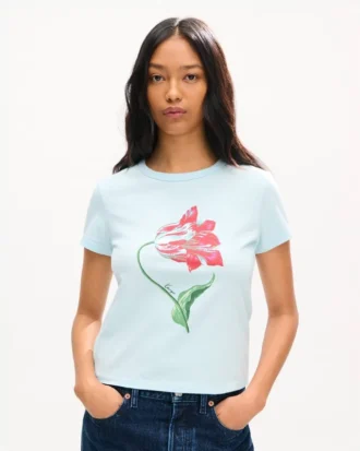 Pamuklu ‘Kenzo Tulip’ Gömlek