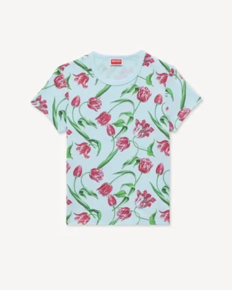 Pamuklu ‘Kenzo Tulip’ Gömlek