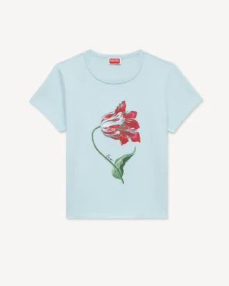 Pamuklu ‘Kenzo Tulip’ Gömlek
