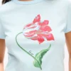 Pamuklu ‘Kenzo Tulip’ Gömlek