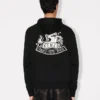 Pamuklu ‘Lunar New Year’ Nakışlı Fermuarlı Kapüşonlu Sweatshirt