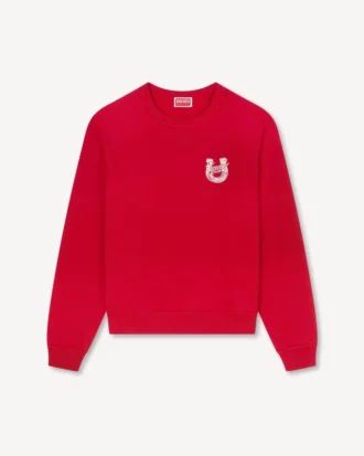 Pamuklu ‘Lunar New Year’ Nakışlı Sweatshirt