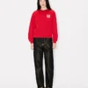Pamuklu ‘Lunar New Year’ Nakışlı Sweatshirt
