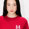 Pamuklu ‘Lunar New Year’ Nakışlı Sweatshirt