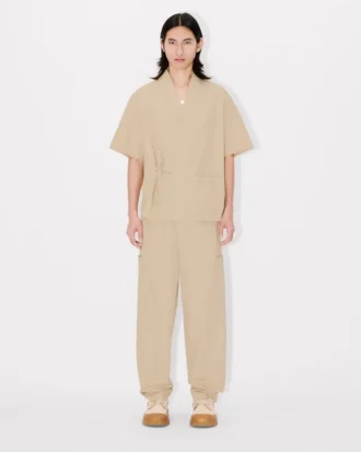 Pamuklu Ripstop Kargo Jogger Pantolon