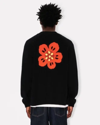 Pamuklu Yün ‘Boke Flower’ Hırka