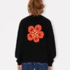 Pamuklu Yün ‘Boke Flower’ Hırka