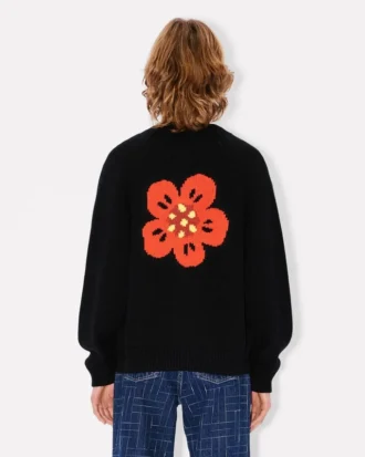 Pamuklu Yün ‘Boke Flower’ Hırka