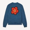 Pamuklu Yün ‘Boke Flower’ Hırka