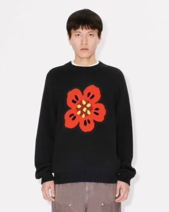 Pamuklu Yün ‘Boke Flower’ Kazak