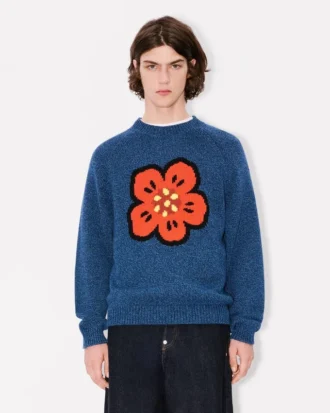 Pamuklu Yün ‘Boke Flower’ Kazak