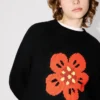 Pamuklu Yün ‘Boke Flower’ Kazak