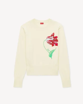 Pamuklu Yün ‘Kenzo Tulip’ Kazak