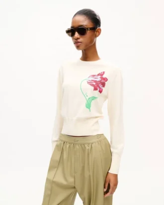 Pamuklu Yün ‘Kenzo Tulip’ Kazak