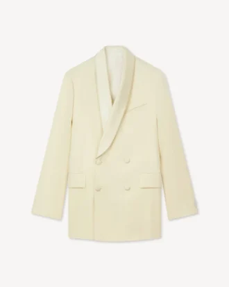 Saf Yün Şal Yaka Blazer