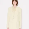 Saf Yün Şal Yaka Blazer