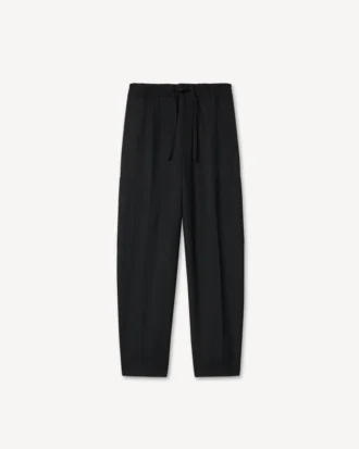 Saf Yün Kargo Jogging Pantolonu