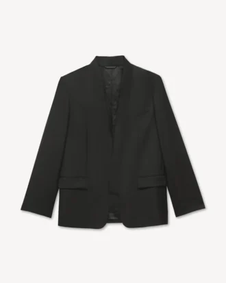 Saf Yün Kimono Blazer