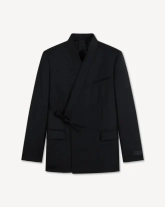 Saf Yün Kimono Blazer