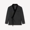 Saf Yün Kimono Blazer