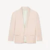 Saf Yün Kimono Blazer