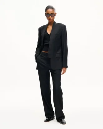 Saf Yün Kimono Blazer