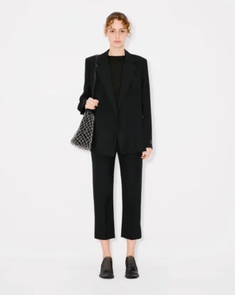 Saf Yün Kimono Blazer