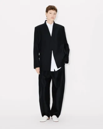 Saf Yün Kimono Blazer