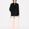 Saf Yün Kimono Blazer
