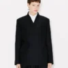 Saf Yün Kimono Blazer