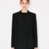 Saf Yün Kimono Blazer