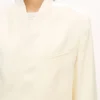 Saf Yün Kimono Blazer