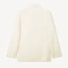Saf Yün Kimono Blazer