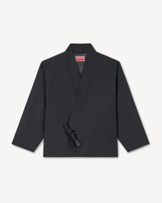 Saf Yün Kimono Ceket