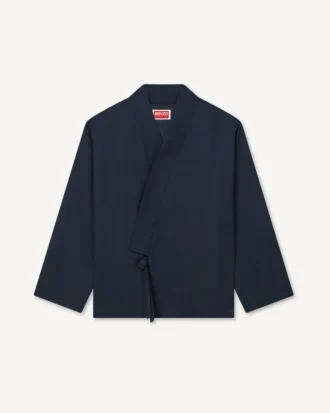 Saf Yün Kimono Ceket