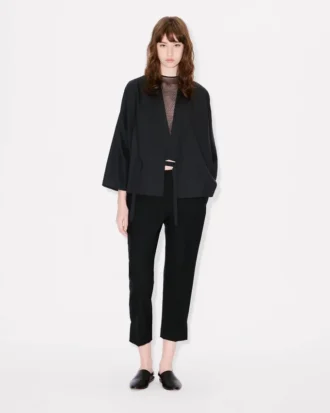 Saf Yün Kimono Ceket