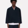 Saf Yün Kimono Ceket