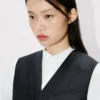 Saf Yün ve İpek Kimono Yelek