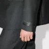 Saf Yünden Tek Sıralı Kesimli Kimono Blazer