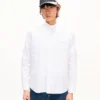 Seersucker Pamuklu ‘Kenzo Signature’ Günlük Gömlek