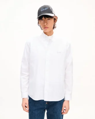 Seersucker Pamuklu ‘Kenzo Signature’ Günlük Gömlek