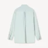 Stone Bleach Chambray Oversized Fiyonklu Gömlek