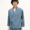 Viskon ve Yün Kimono Ceket