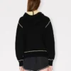 Yün Pamuklu ‘Boke Flower 2.0’ Fermuarlı Kapüşonlu Sweatshirt
