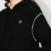 Yün Pamuklu ‘Boke Flower 2.0’ Fermuarlı Kapüşonlu Sweatshirt